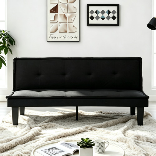 Modern faux suede - 63",